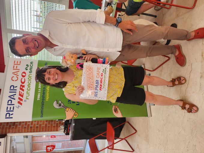 ¡Punto y seguido para el Tour Repair Café by Herco y Fundación Saica!